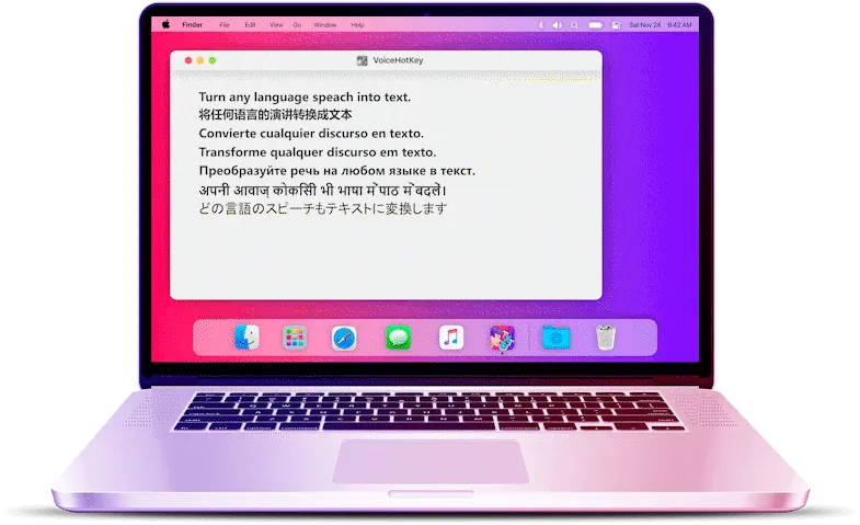 VoiceKey Desktop App